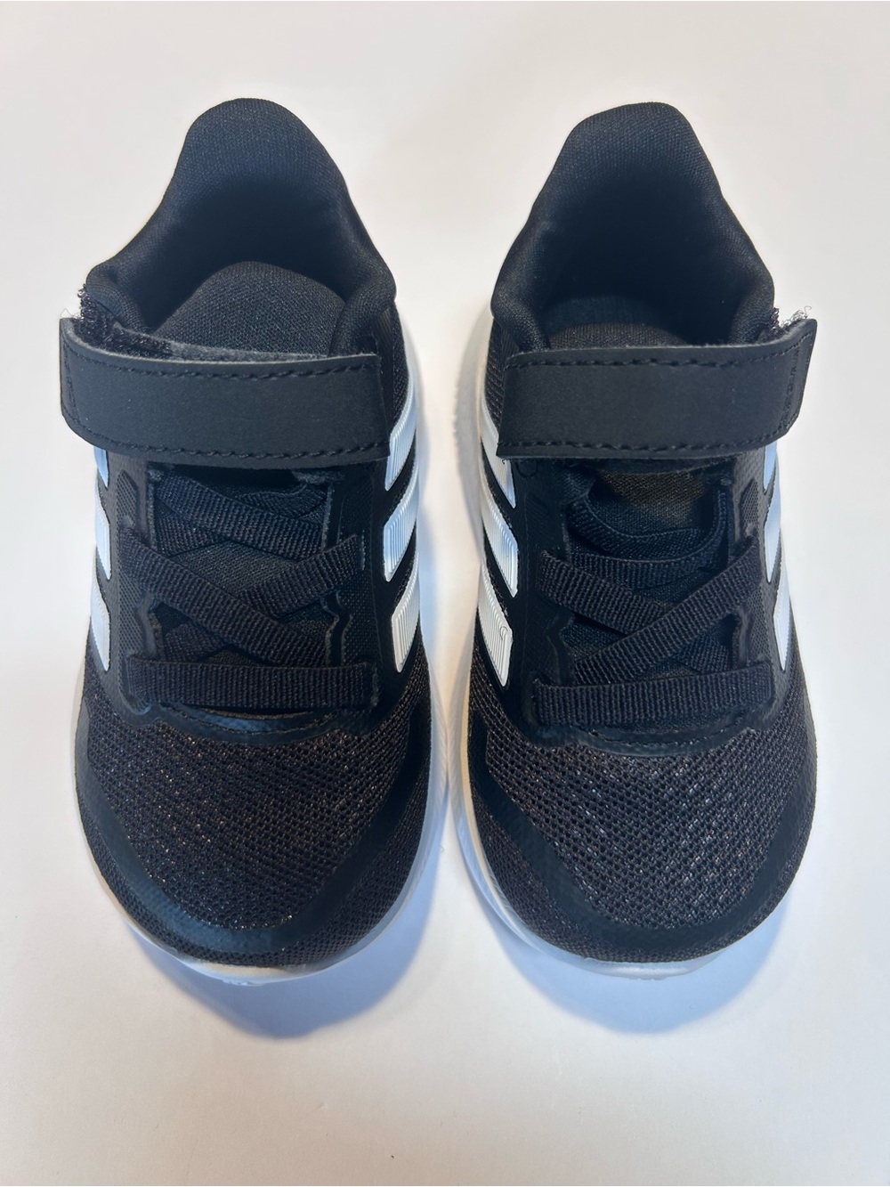 adidas Runfalcon Toddler Sneakers - Black/White - Brand New NWOB Size 5K
